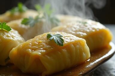 Sarmale delicioase pregătite într-un curs de bucătărie tradițională românească la Mant-cyte.